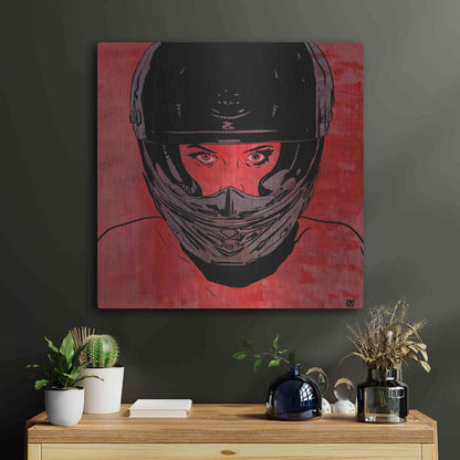 Luxe Metal Art 'Ride' by Giuseppe Cristiano, Metal Wall Art,24x24