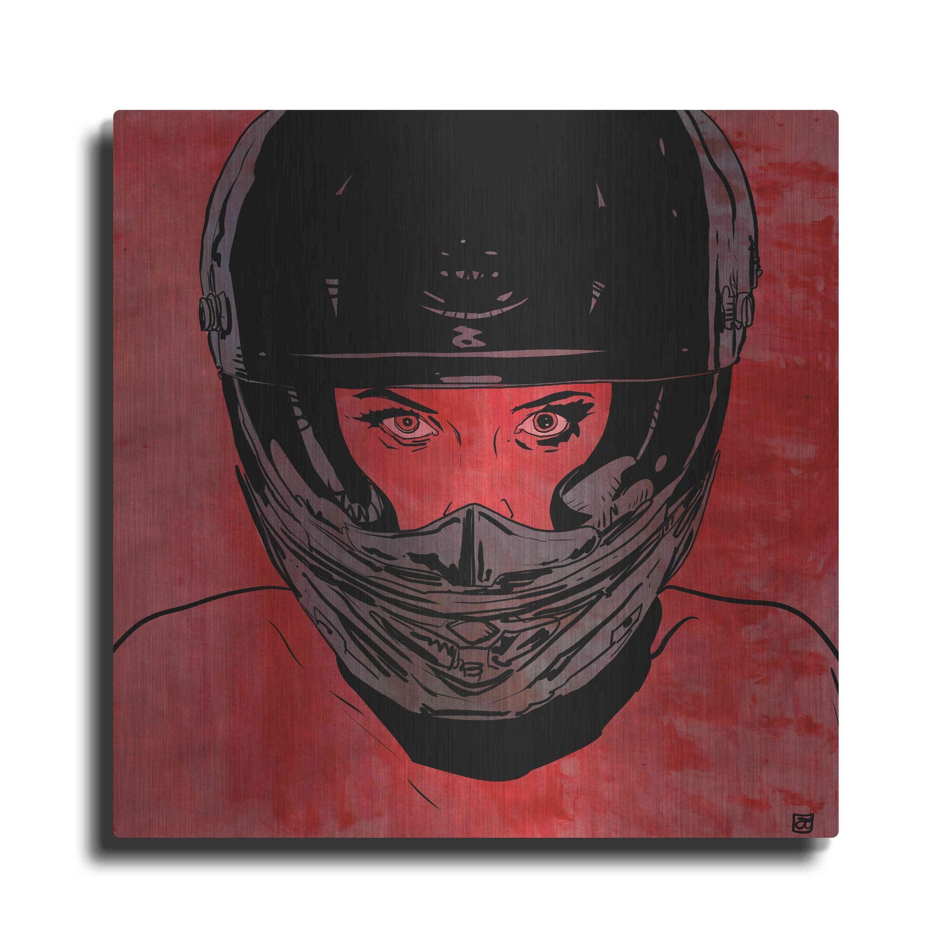 Luxe Metal Art 'Ride' by Giuseppe Cristiano, Metal Wall Art