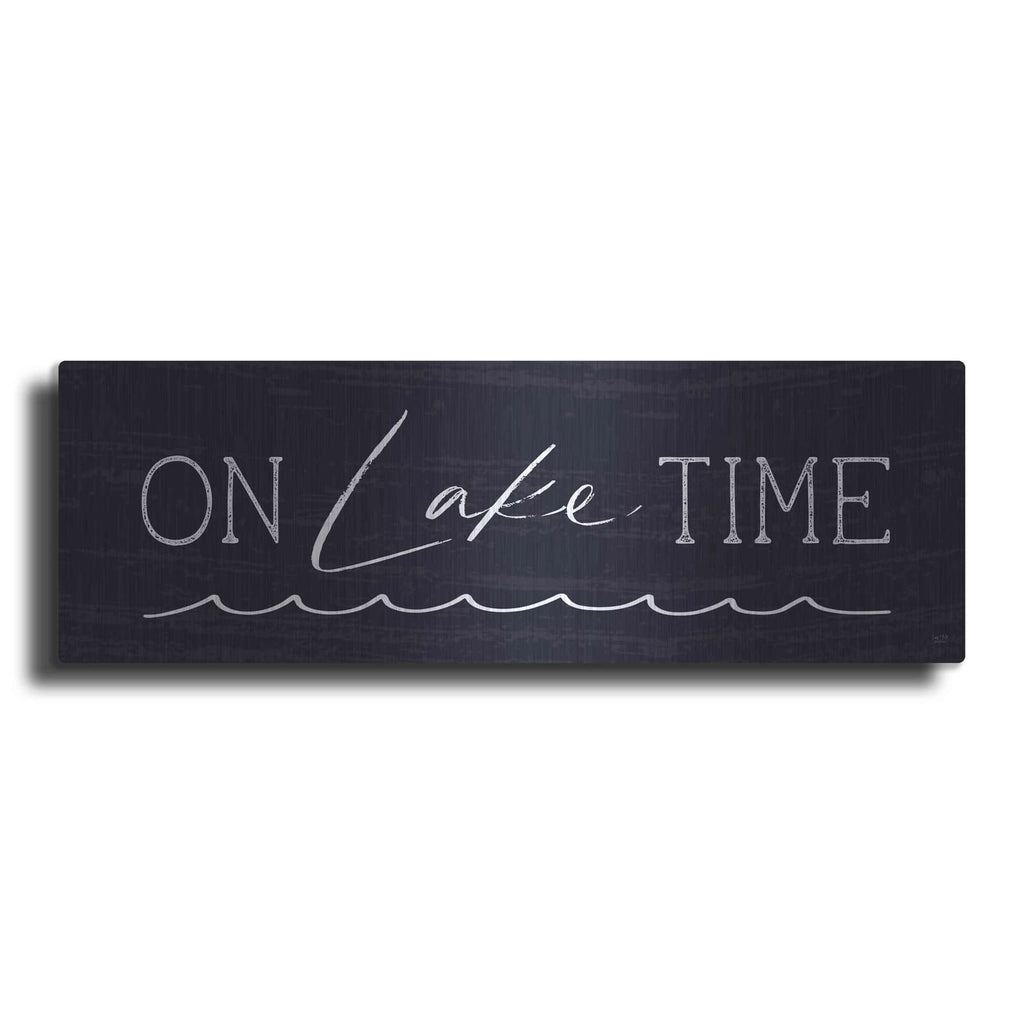 'On Lake Time' by Lux + Me – Metal Wall Art
