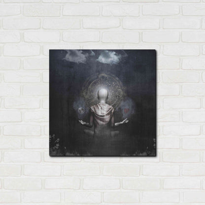 Luxe Metal Art 'The Projection' by Cameron Gray, Metal Wall Art,24x24