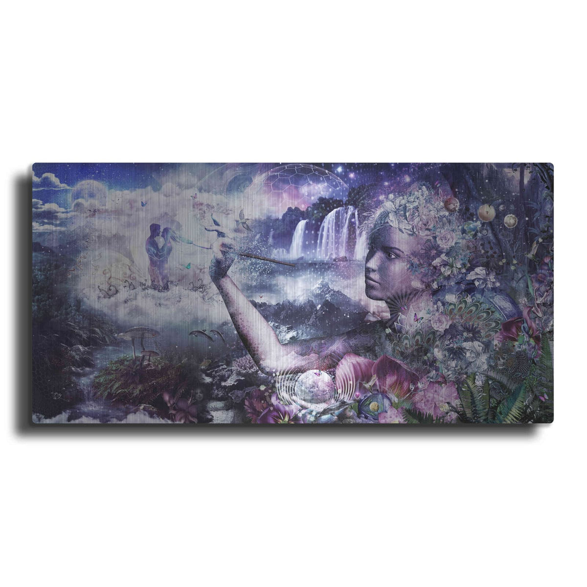 'The Painter' by Cameron Gray – Metal Wall Art