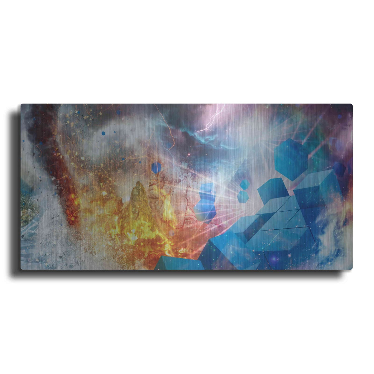 'Press Start Part 2' by Mario Sanchez Nevado – Metal Wall Art