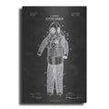 Luxe Metal Art 'Diving Armor Blueprint Chalkboard Patent' Metal Wall Art
