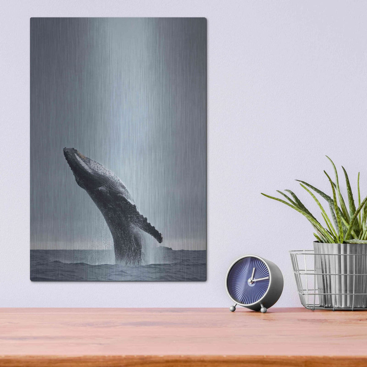 '40 Ton' by Design Fabrikken – Metal Wall Art, 12x16 room view