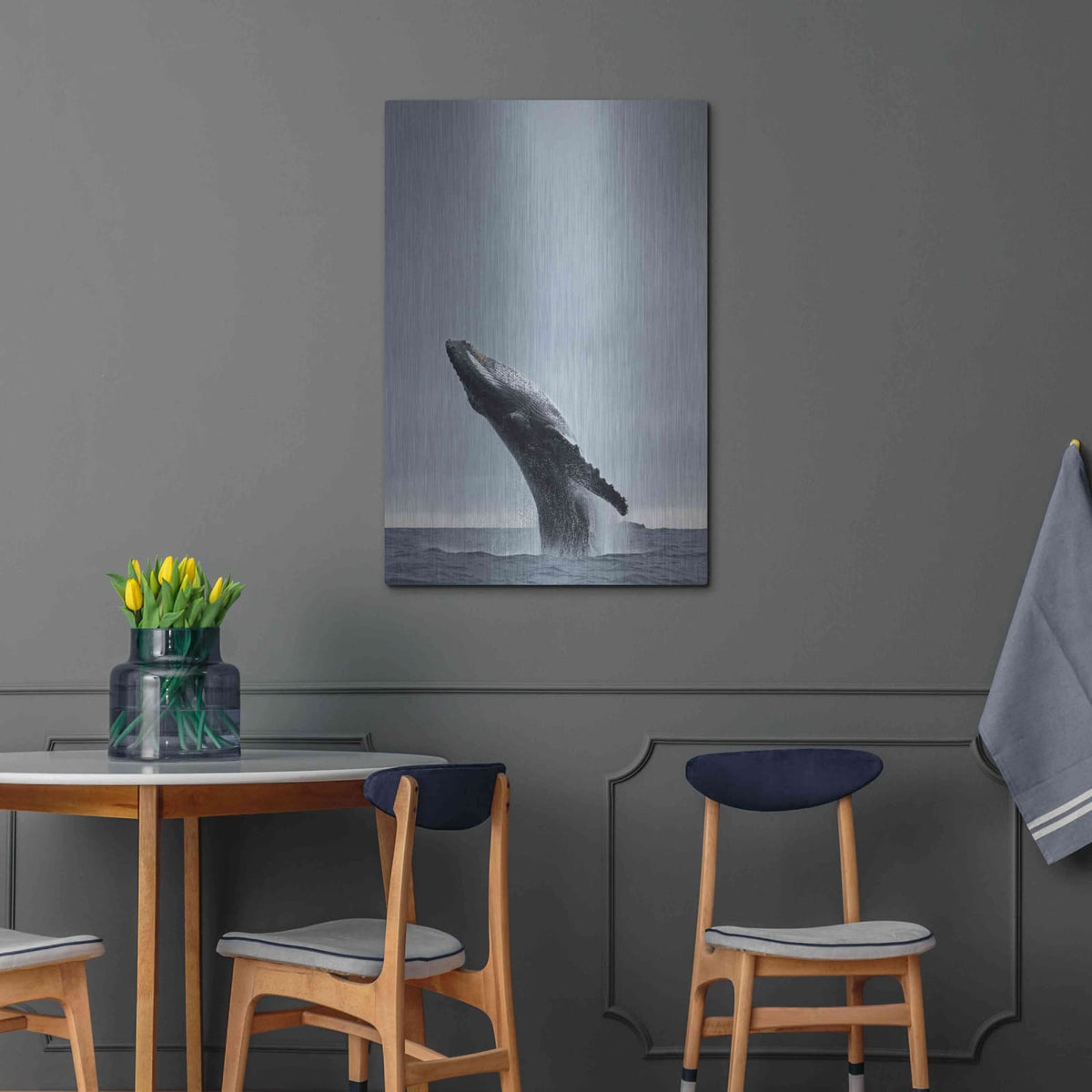 '40 Ton' by Design Fabrikken – Metal Wall Art, 24x36 room view