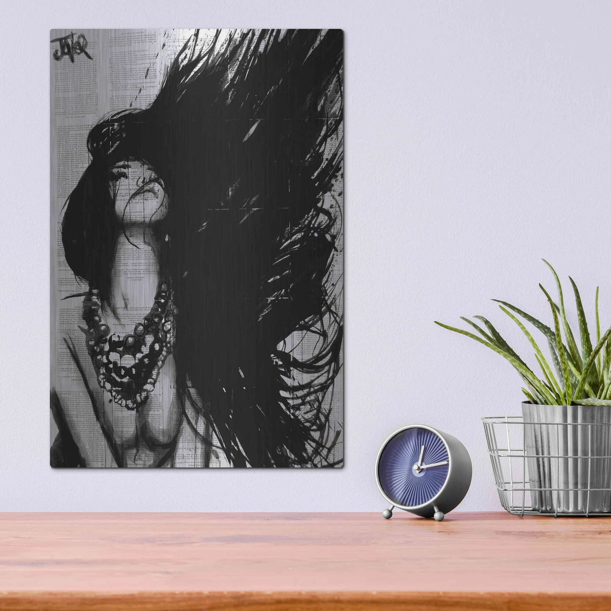 'Amazonia' by Loui Jover – Metal Wall Art, 12x16 room view