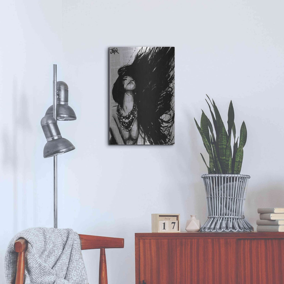 'Amazonia' by Loui Jover – Metal Wall Art, 16x24 room view