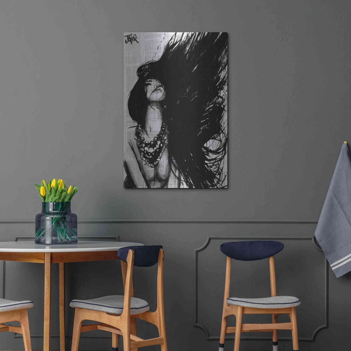 'Amazonia' by Loui Jover – Metal Wall Art, 24x36 room view