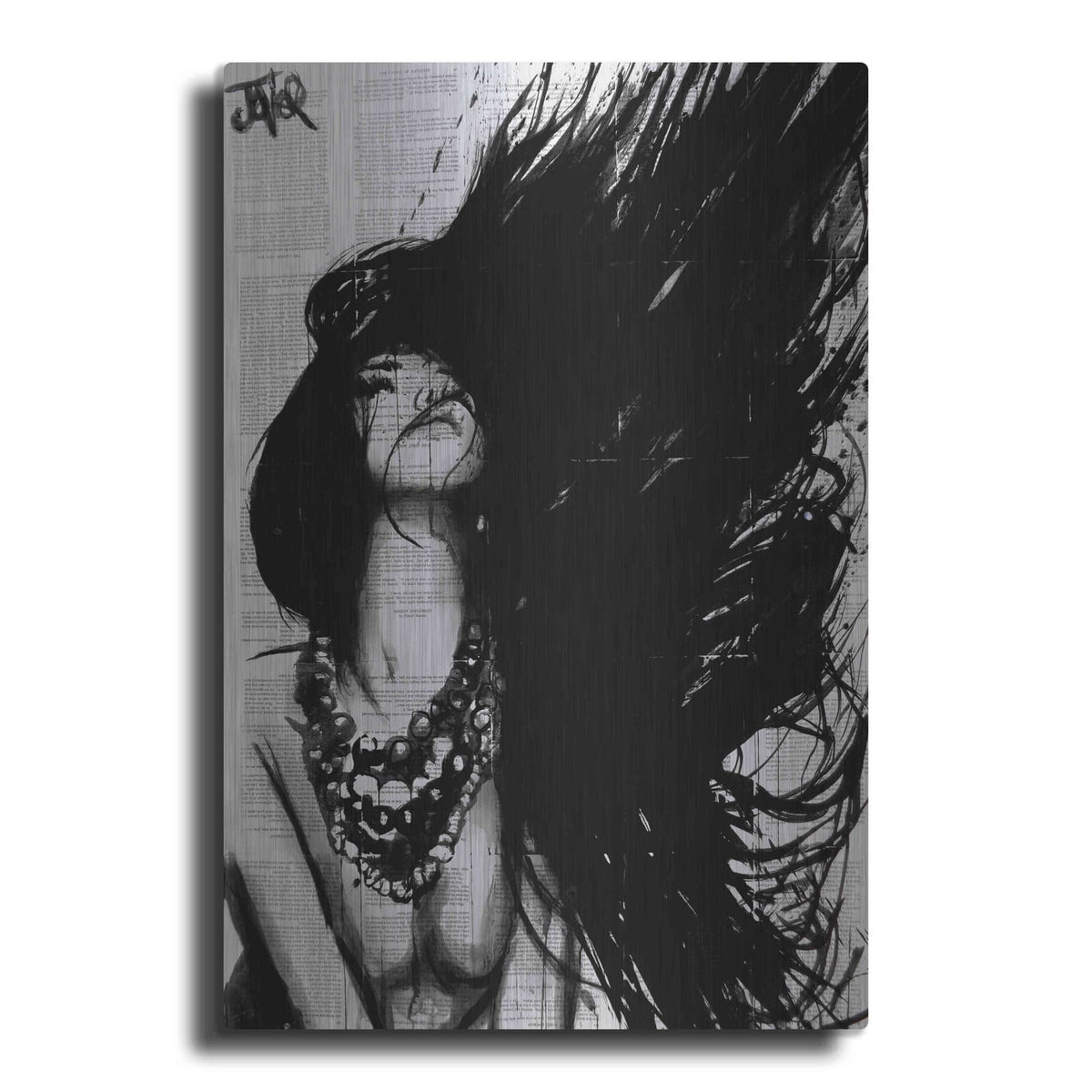 'Amazonia' by Loui Jover – Metal Wall Art