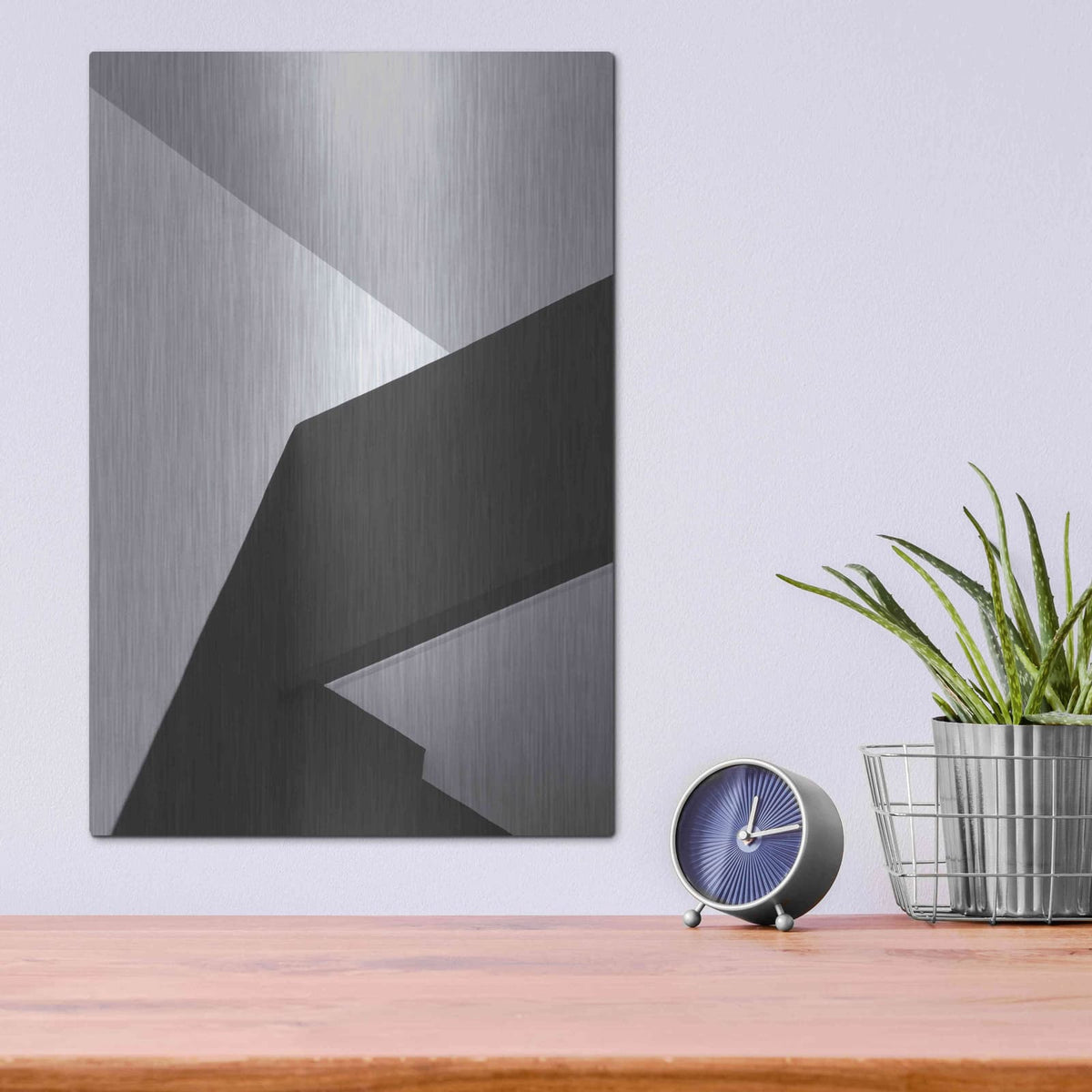 'Architecture 1' by Design Fabrikken – Metal Wall Art, 12x16 room view