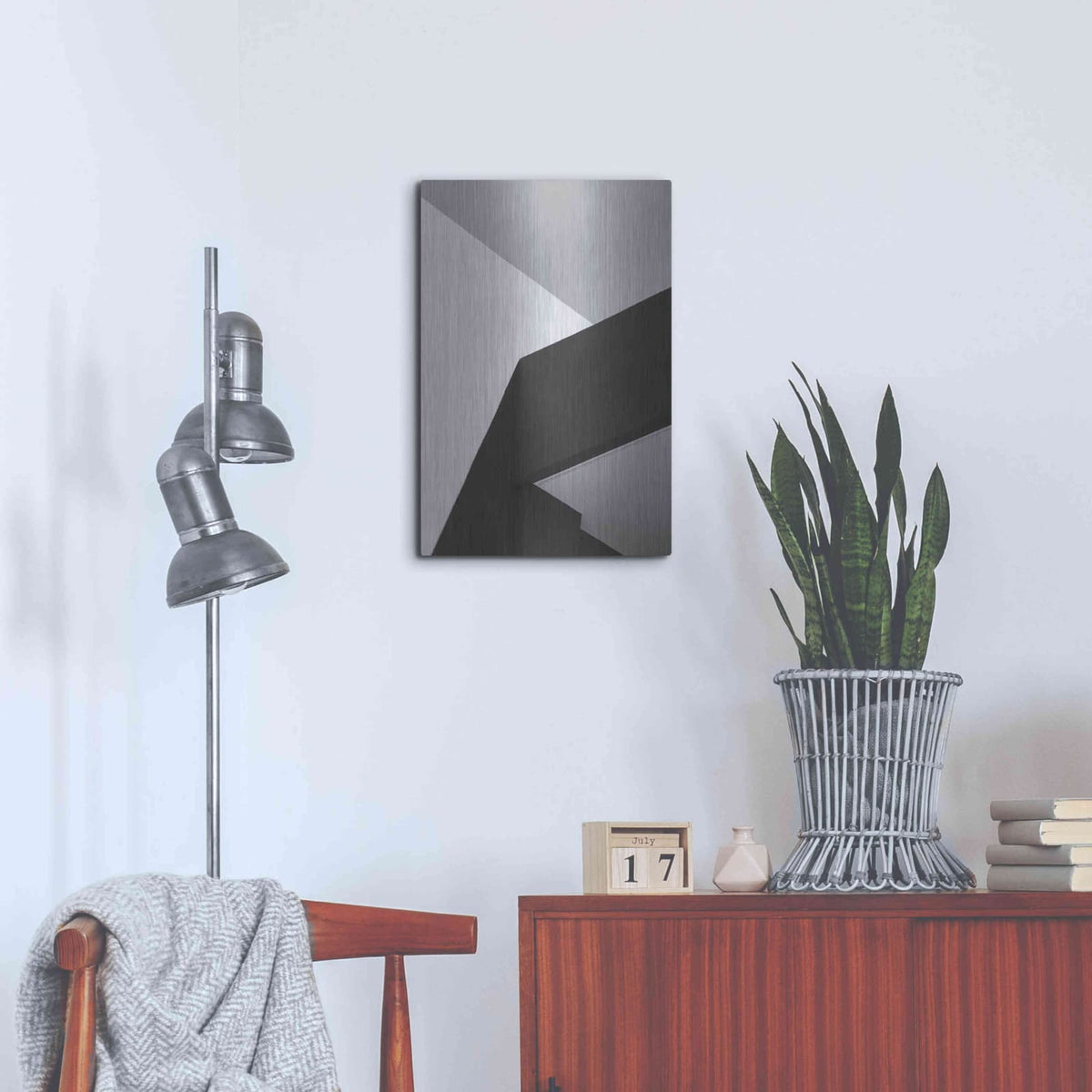 'Architecture 1' by Design Fabrikken – Metal Wall Art, 16x24 room view