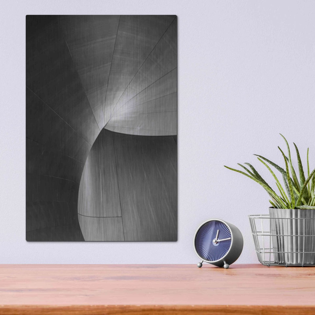 'Architecture' by Design Fabrikken – Metal Wall Art, 12x16 room view