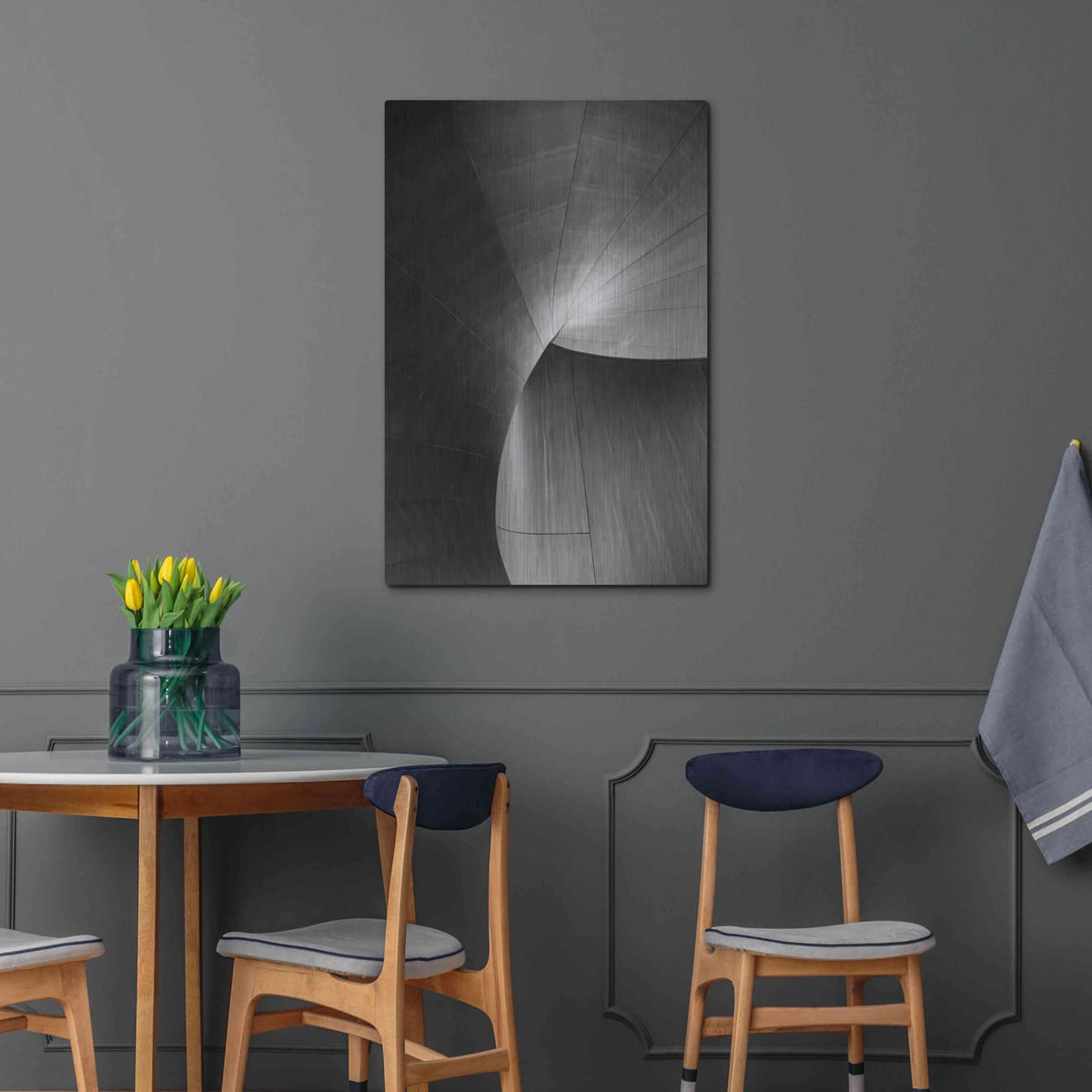 'Architecture' by Design Fabrikken – Metal Wall Art, 24x36 room view