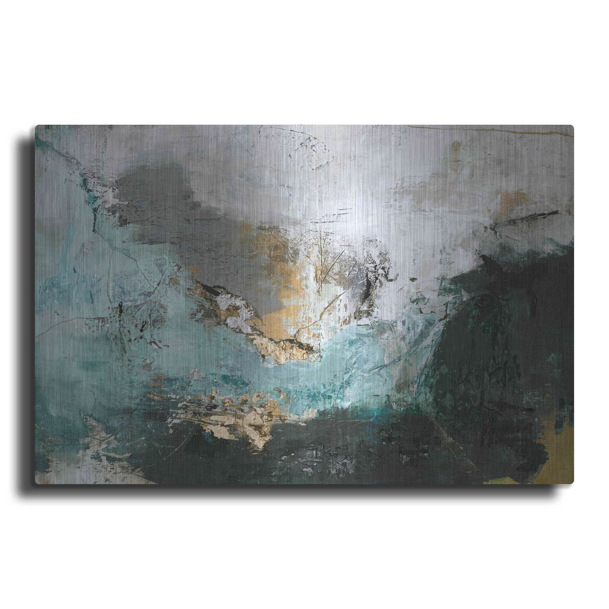 'Arctic Green' by Design Fabrikken – Metal Wall Art
