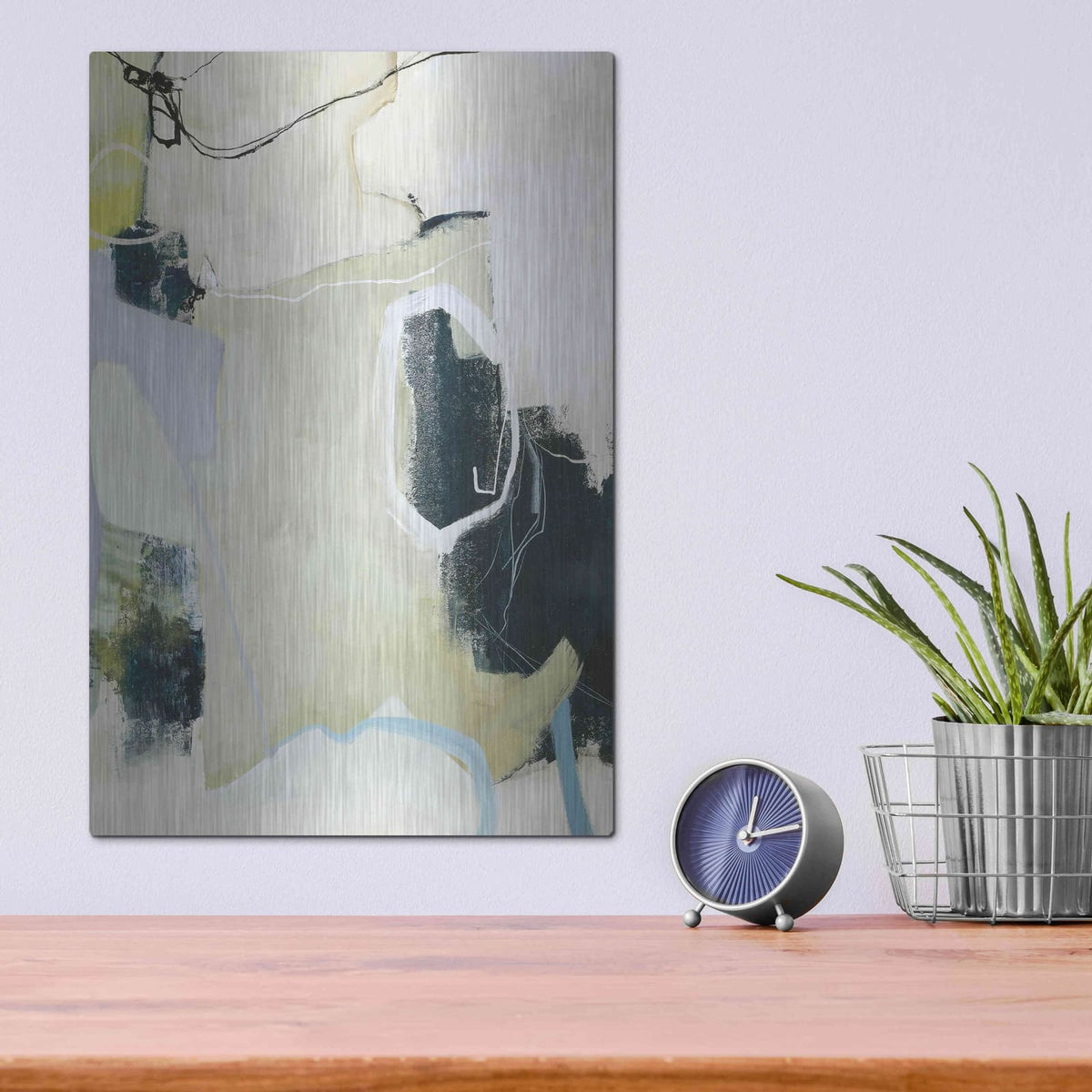 'Art Remix 1' by Design Fabrikken – Metal Wall Art, 12x16 room view