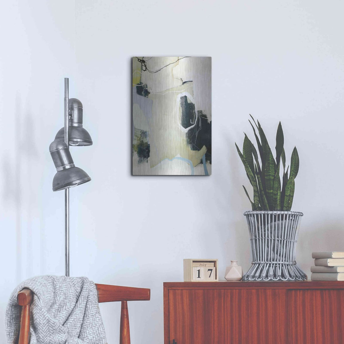 'Art Remix 1' by Design Fabrikken – Metal Wall Art, 16x24 room view