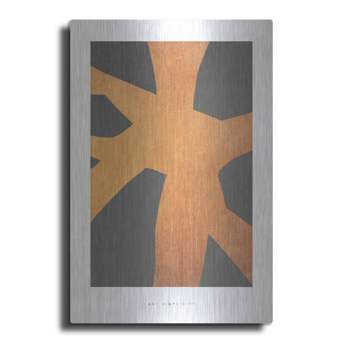 'Art Simplicity 2' by Design Fabrikken – Metal Wall Art