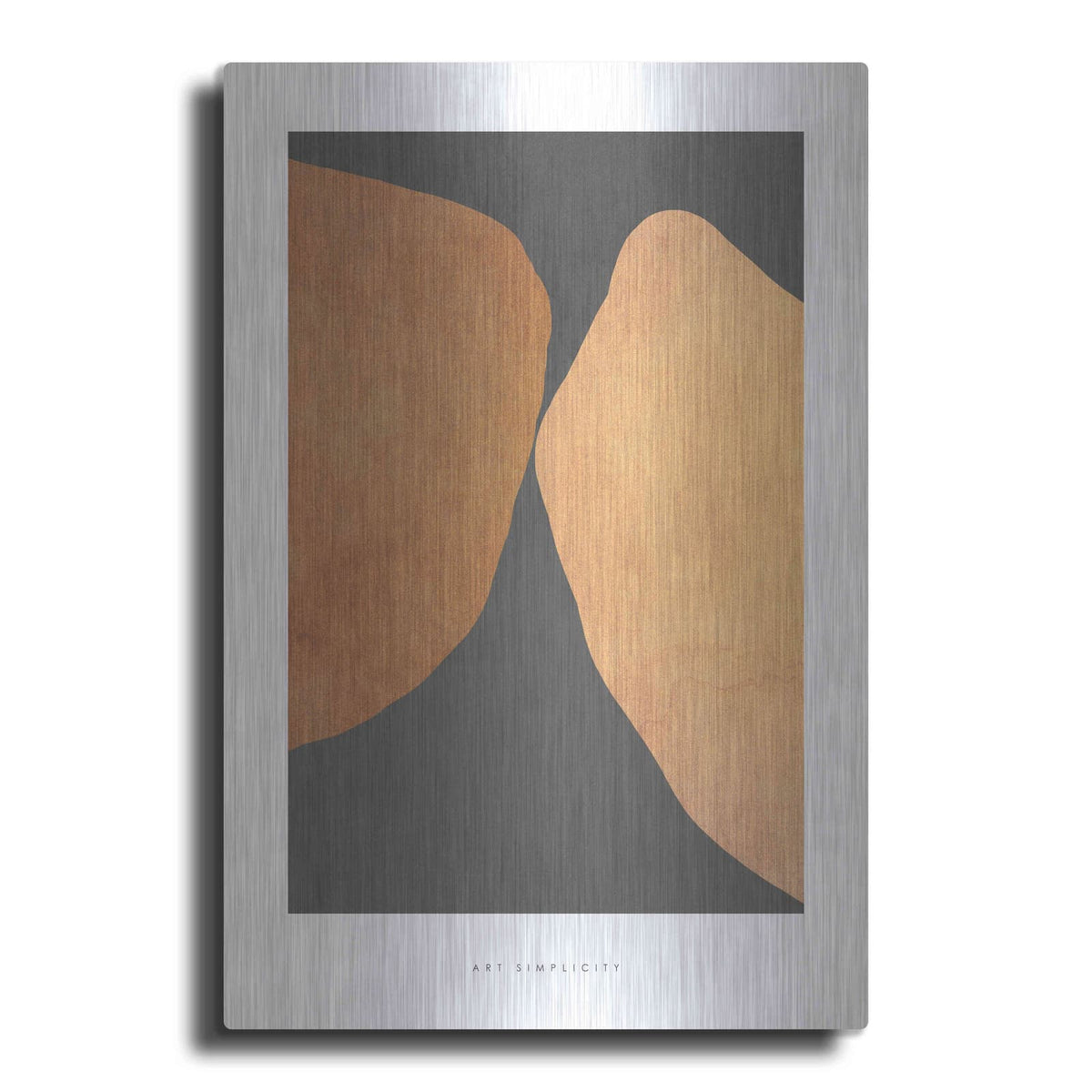 'Art Simplicity 4' by Design Fabrikken – Metal Wall Art