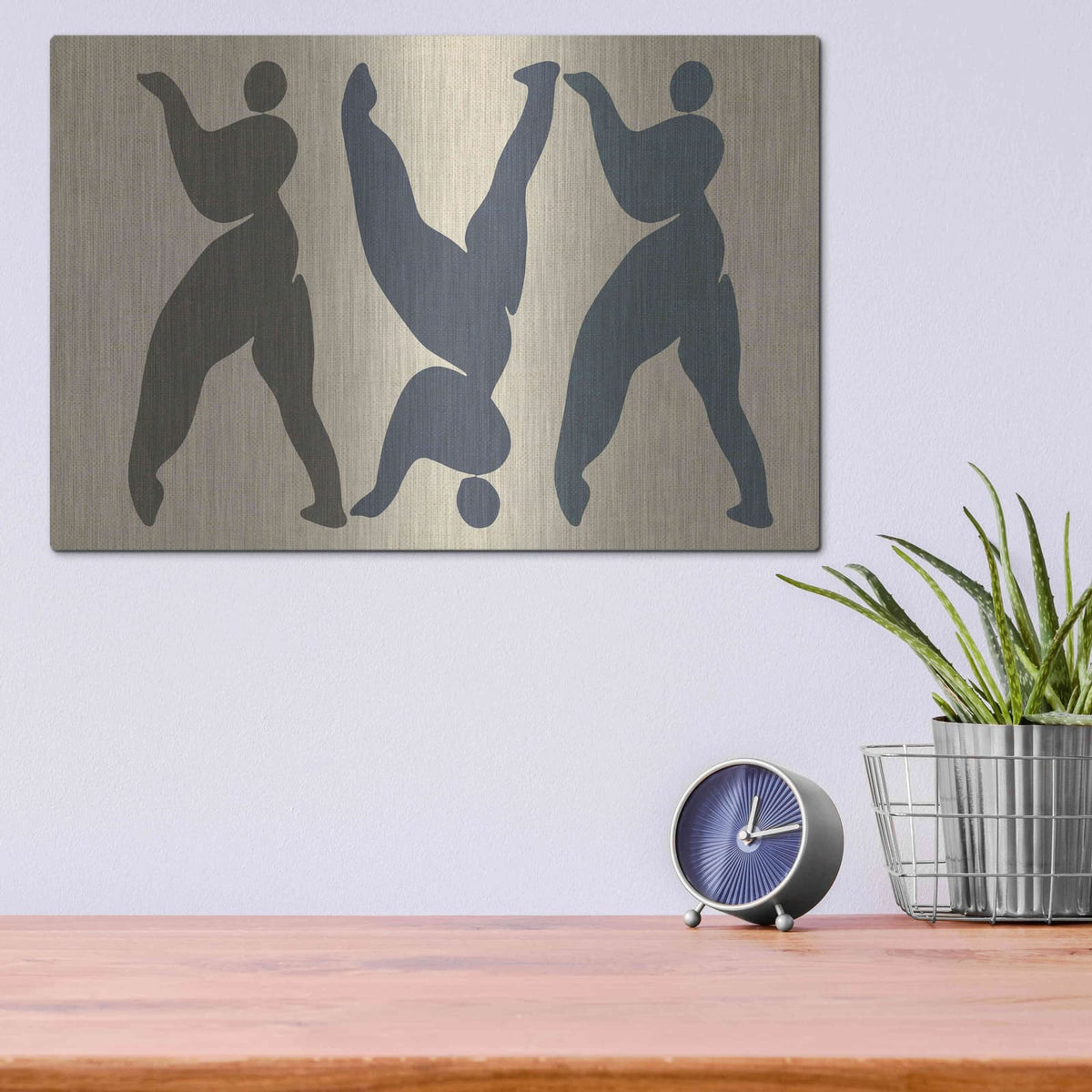 'Artefact' by Design Fabrikken – Metal Wall Art, 16x12 room view