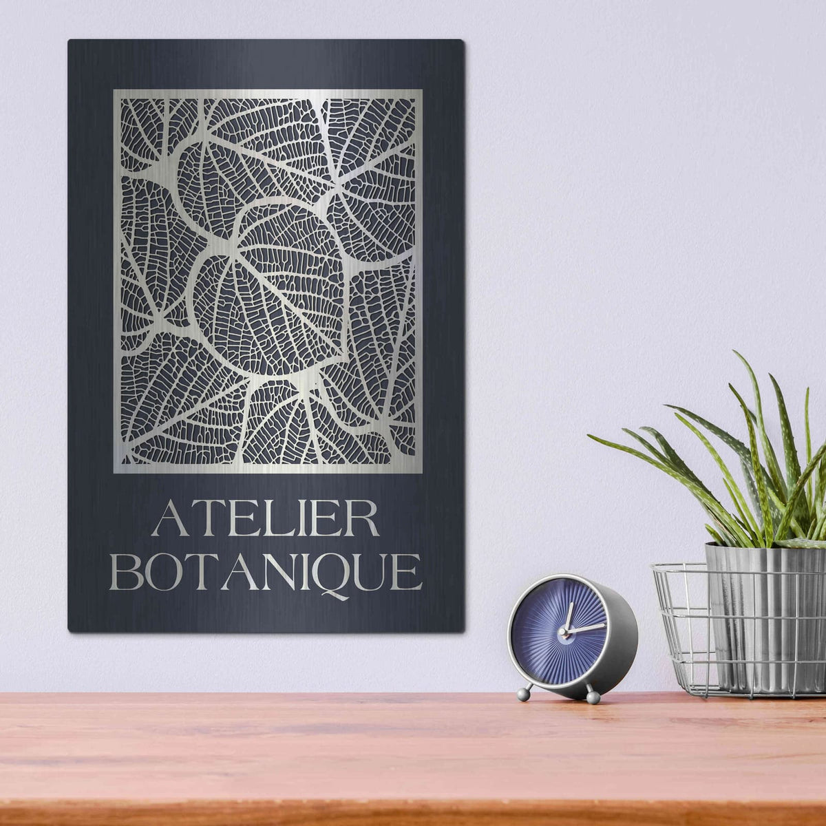 'Atelier Botanique' by Design Fabrikken – Metal Wall Art, 12x16 room view