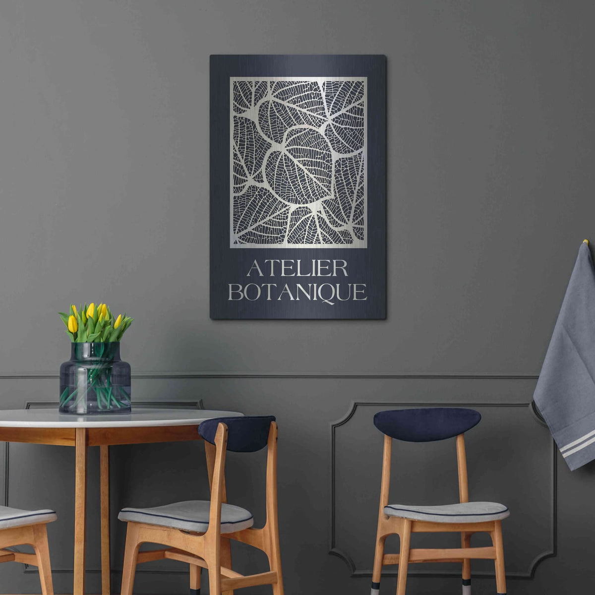 'Atelier Botanique' by Design Fabrikken – Metal Wall Art, 24x36 room view