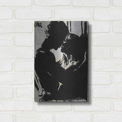 Luxe Metal Art 'Connection 2' by Loui Jover, Metal Wall Art,12x16