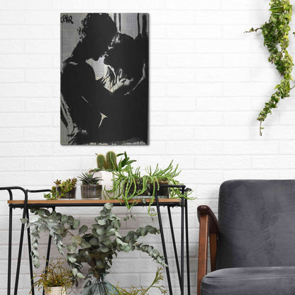 Luxe Metal Art 'Connection 2' by Loui Jover, Metal Wall Art,12x16