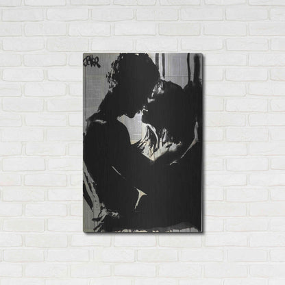 Luxe Metal Art 'Connection 2' by Loui Jover, Metal Wall Art,24x36