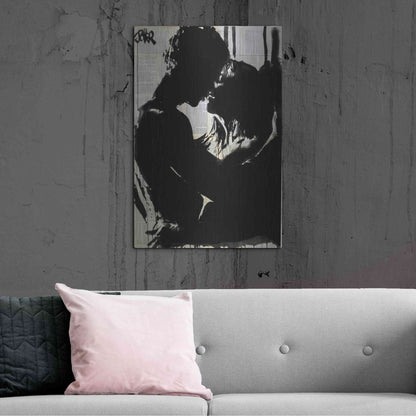 Luxe Metal Art 'Connection 2' by Loui Jover, Metal Wall Art,24x36
