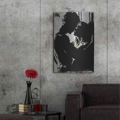 Luxe Metal Art 'Connection 2' by Loui Jover, Metal Wall Art,24x36