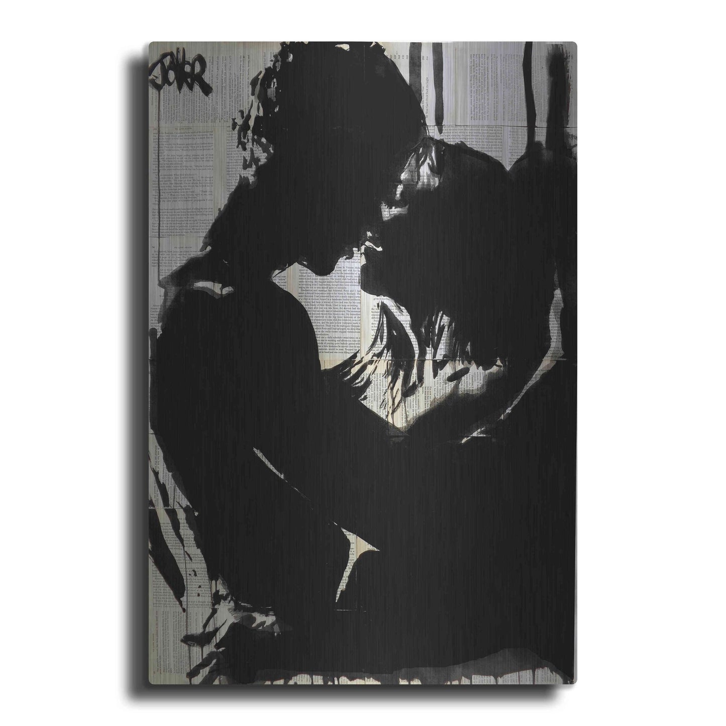 Luxe Metal Art 'Connection 2' by Loui Jover, Metal Wall Art