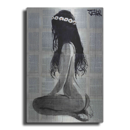 Luxe Metal Art 'Daisy Chain' by Loui Jover, Metal Wall Art