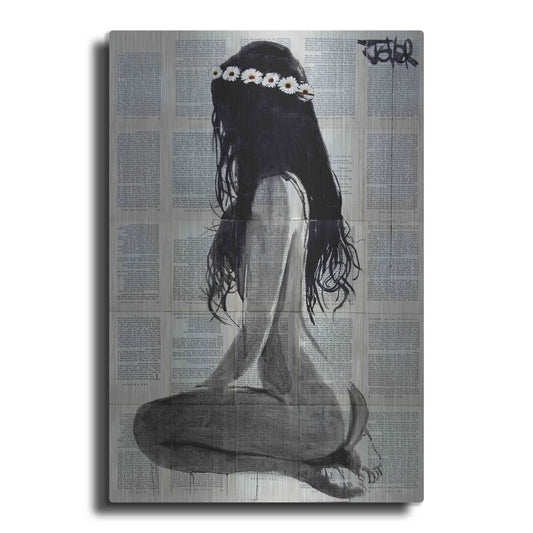 Luxe Metal Art 'Daisy Chain' by Loui Jover, Metal Wall Art