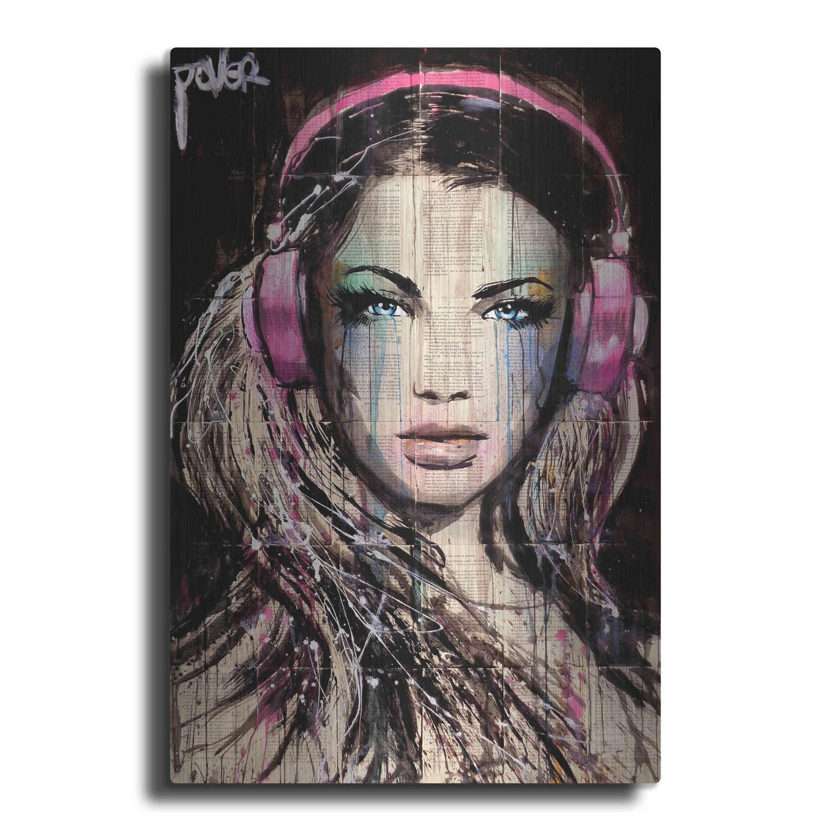 Luxe Metal Art 'DJ' by Loui Jover, Metal Wall Art