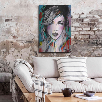 Luxe Metal Art 'Forever' by Loui Jover, Metal Wall Art,24x36