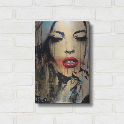 Luxe Metal Art 'Gloss' by Loui Jover, Metal Wall Art,12x16