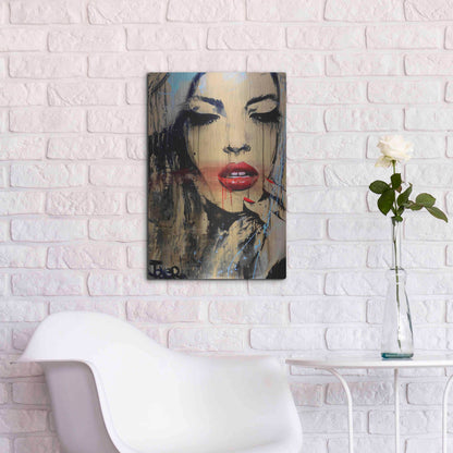 Luxe Metal Art 'Gloss' by Loui Jover, Metal Wall Art,16x24