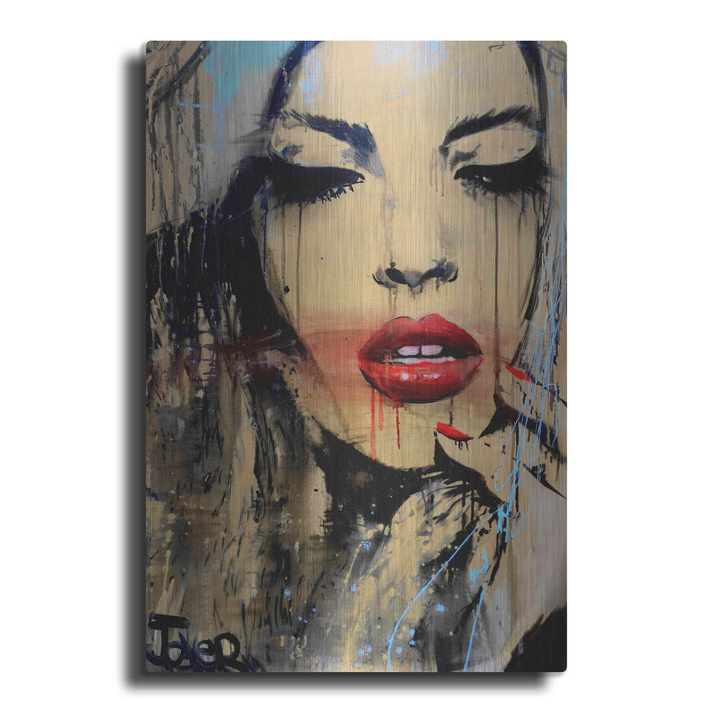 'Gloss' by Loui Jover – Metal Wall Art