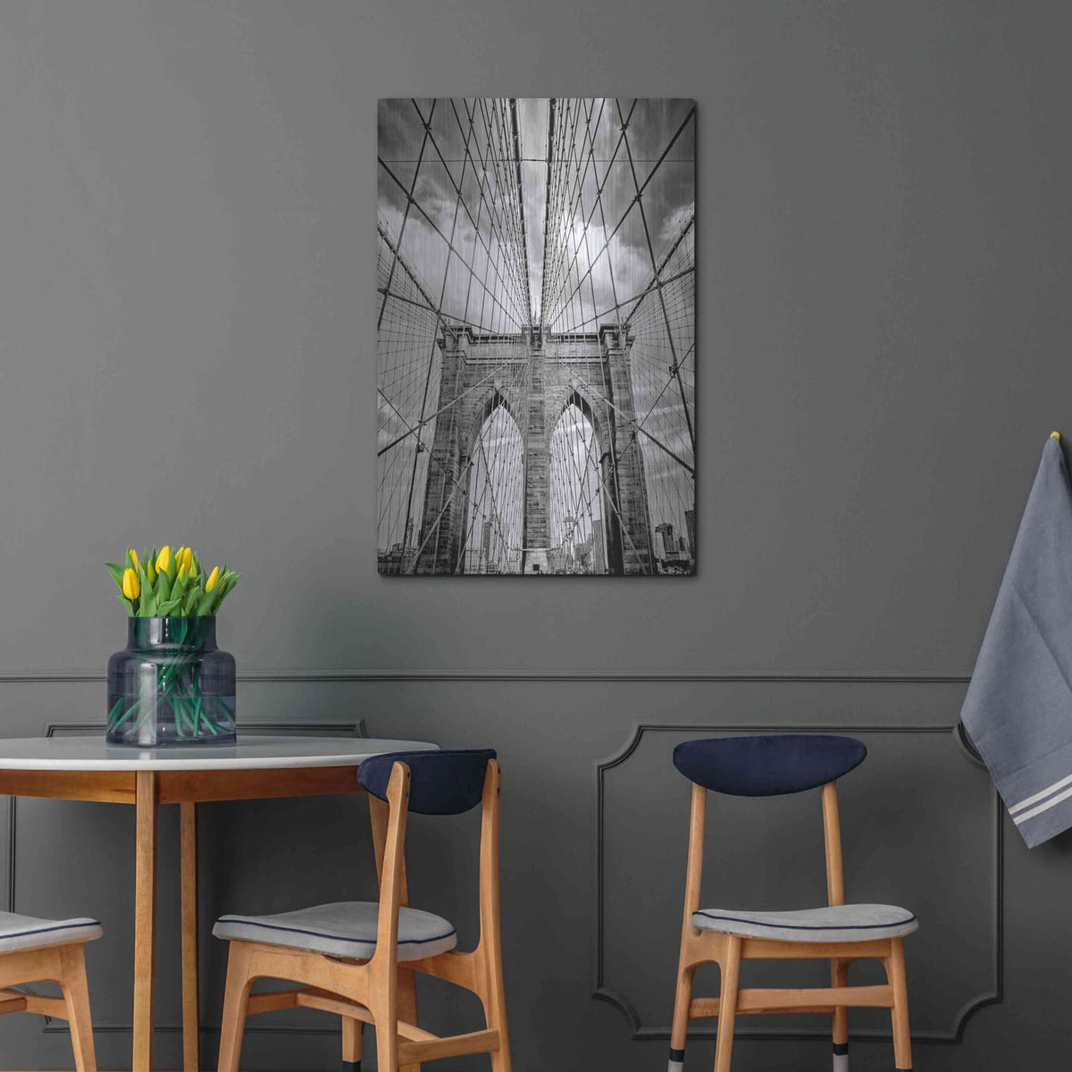 'Brooklyn Passage' by Design Fabrikken – Metal Wall Art, 24x36 room view