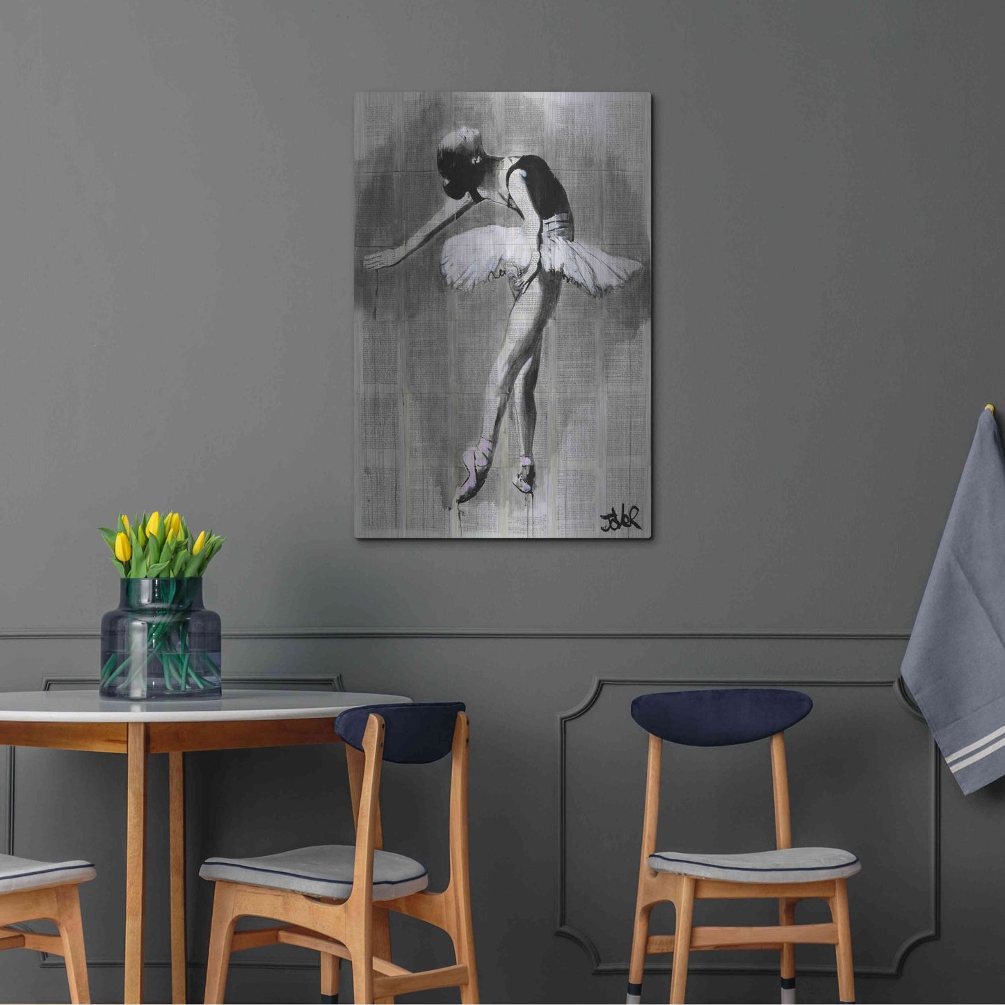 Luxe Metal Art 'Her Finest Hour' by Loui Jover, Metal Wall Art,24x36