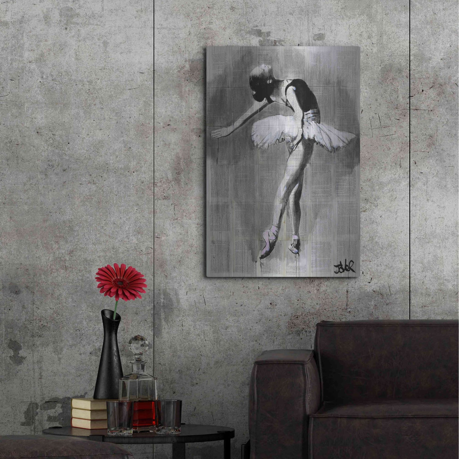 Luxe Metal Art 'Her Finest Hour' by Loui Jover, Metal Wall Art,24x36