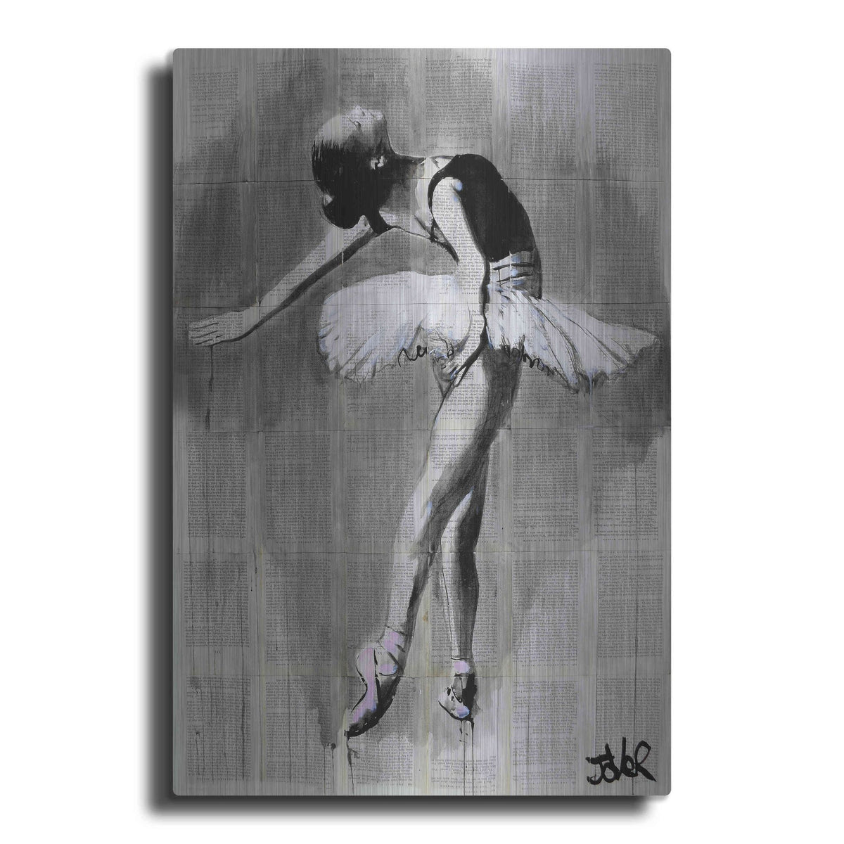 Luxe Metal Art 'Her Finest Hour' by Loui Jover, Metal Wall Art