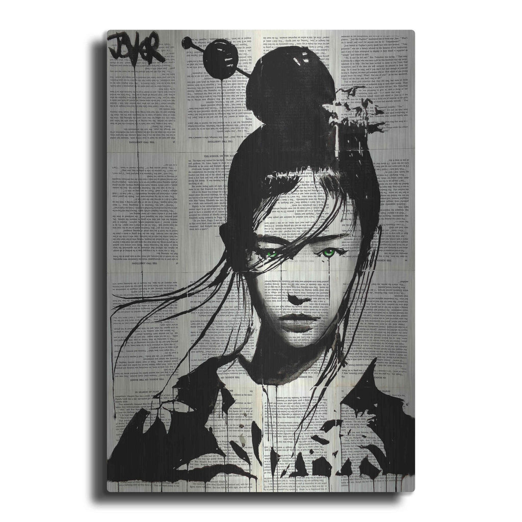 Luxe Metal Art 'Narumi' by Loui Jover, Metal Wall Art