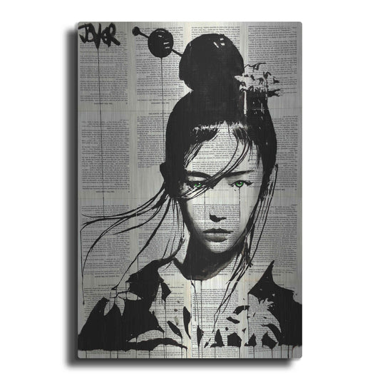 Luxe Metal Art 'Narumi' by Loui Jover, Metal Wall Art