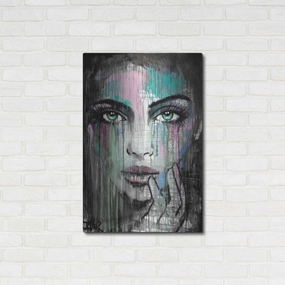 Luxe Metal Art 'New Muse' by Loui Jover, Metal Wall Art,24x36