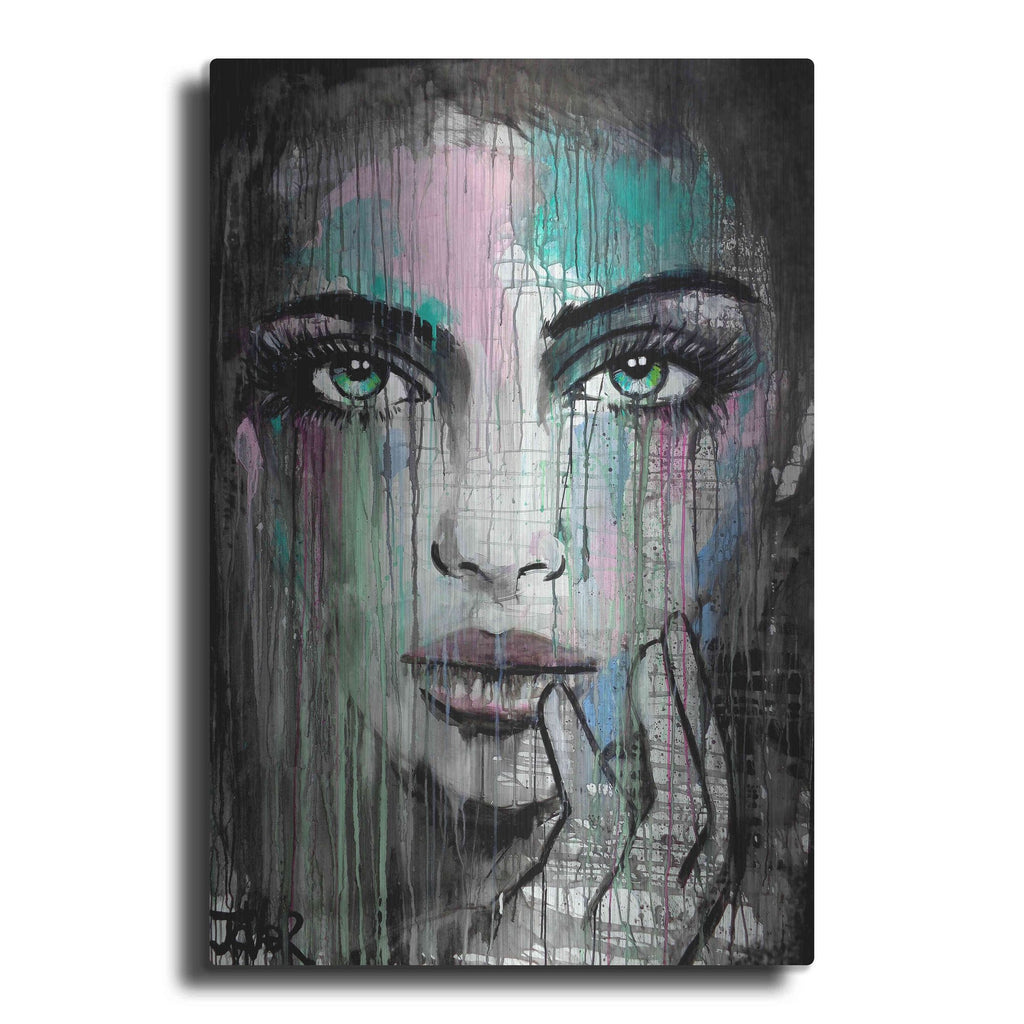 Luxe Metal Art 'New Muse' by Loui Jover, Metal Wall Art