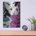 'Passion Pop' by Loui Jover – Metal Wall Art, 12x16 room view