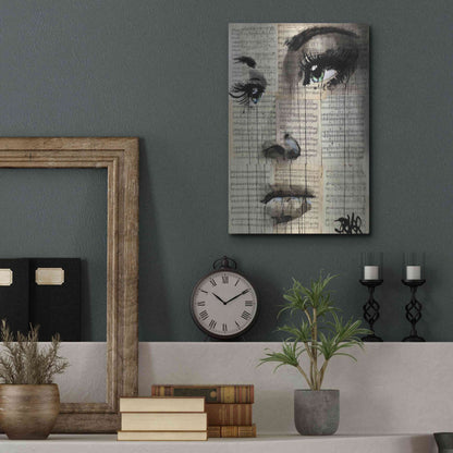 Luxe Metal Art 'Shore' by Loui Jover, Metal Wall Art,12x16