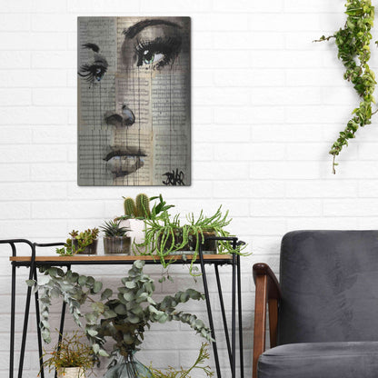 Luxe Metal Art 'Shore' by Loui Jover, Metal Wall Art,12x16