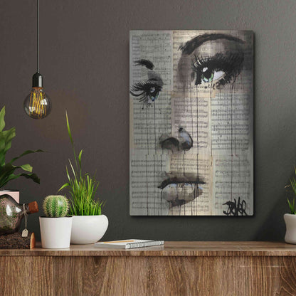 Luxe Metal Art 'Shore' by Loui Jover, Metal Wall Art,12x16